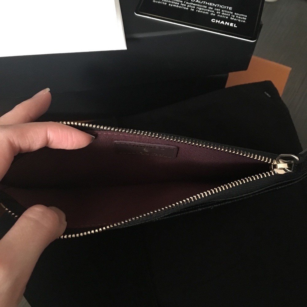 Authentic Chanel Zip Pouch Wallet - Picture 7 of 9